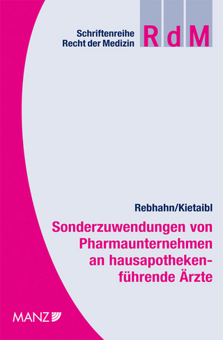 Sonderzuwendungen von Pharmaunternehmen an hausapothekenführende Ärzte