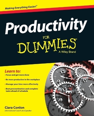 Productivity For Dummies - Ciara Conlon