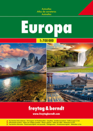 Europa, Autoatlas 1:700.000