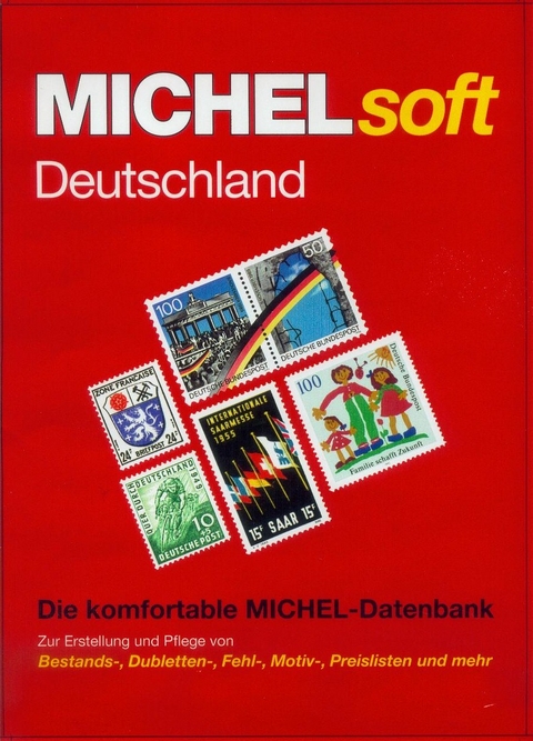 MICHELsoft-Briefmarken Deutschland