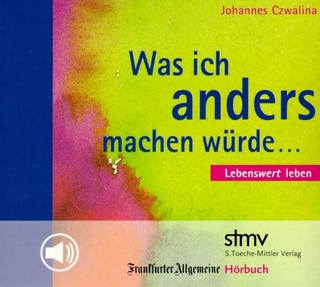 Was ich anders machen würde, 1 Audio-CD