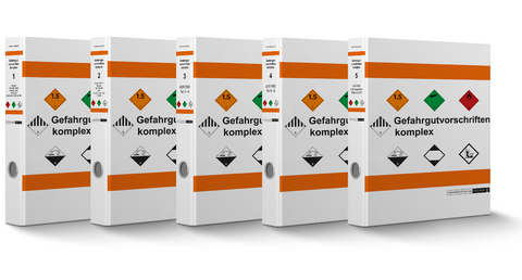 Gefahrgutvorschriften - komplex. Gesamtwerk / Gefahrgutvorschriften - komplex. Gesamtwerk Bd. 1-5 - Rebecca Niebusch, Korinna Rakowski