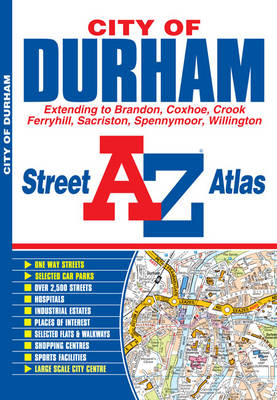 Durham A-Z Street Atlas -  Geographers' A-Z Map Co Ltd