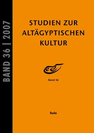 Studien zur Altägyptischen Kultur Band 36