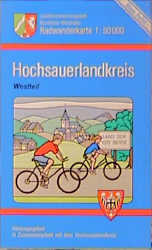 Radwanderkarten Nordrhein-Westfalen: Hochsauerlandkreis, 2 Bl.