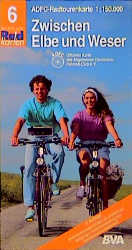 Radtourenkarten 1:150000 (ADFC) / Zwischen Elbe und Weser