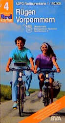 Radtourenkarten 1:150000 (ADFC) / Rügen /Vorpommern