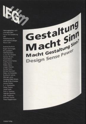 Gestaltung Macht Sinn - Olaf Breidbach, Lucius Burckhardt, Carsten Busch