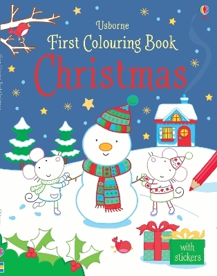 First Colouring Book Christmas - Jessica Greenwell