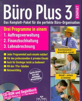 Büro Plus 3 Kompakt, 1 CD-ROM