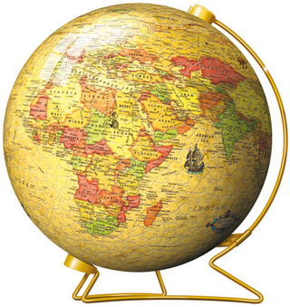 puzzleball, Erde politisch aktuell, im Renaissance-Stil