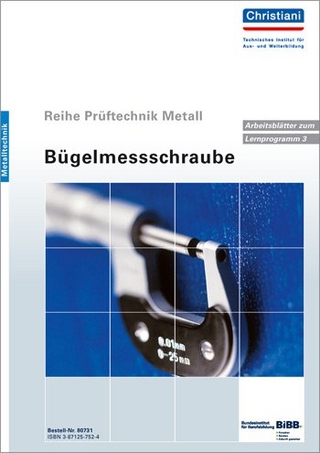 Prüftechnik Metall - Bügelmessschraube