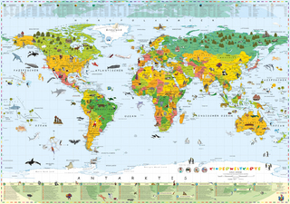 Terra Kinderweltkarte