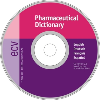 Pharmaceutical Dictionary CD-ROM. English - Deutsch - Français - Español