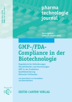 GMP-/FDA-Compliance in der Biotechnologie