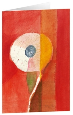 Kunstkarten "Wei&szlig;er Mohn"