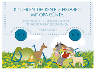 Kinder endecken Buchstaben mit Opa Günta - Übungspaket
