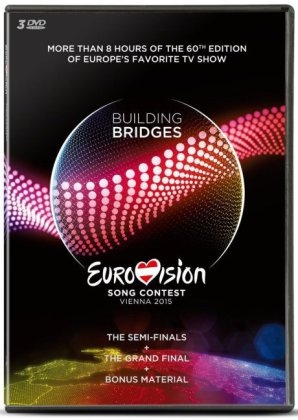 Eurovision Song Contest, Vienna 2015, 3 DVDs