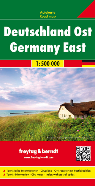 Deutschland Ost, Autokarte 1:500.000