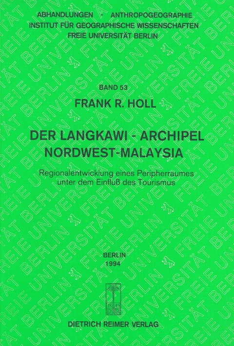 Der Langkawi-Archipel, Nordwest-Malaysia - Frank R Holl