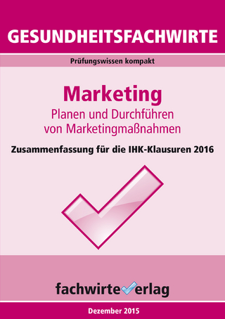 Gesundheitsfachwirte: Marketing