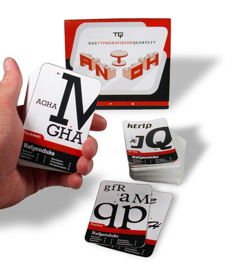 Das typografische Quartett - Matthias Wimmer, Sybille Schmitz, Christoph Ehlers