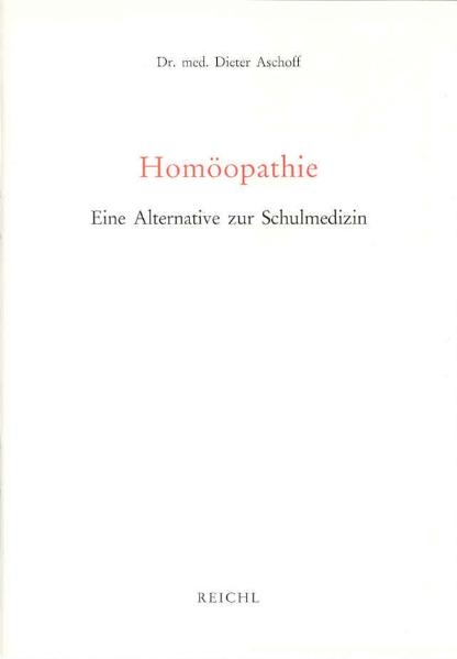Hom&ouml;opathie - Dieter Aschoff