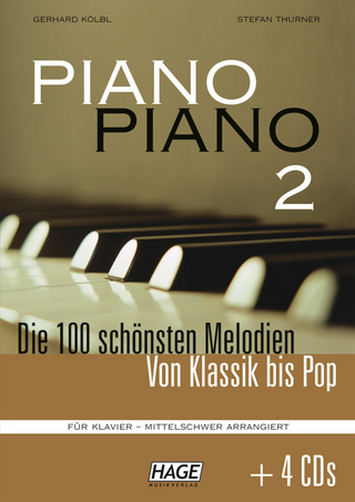 Piano Piano 2, mittelschwer + 4 CDs