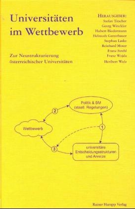 Universit&auml;ten im Wettbewerb - Stefan Titscher, Georg Winckler, Hubert Biedermann, Helmuth Gatterbauer, Stephan Laske, Ekkehard Kappler, Reinhard Moser, Franz Strehl, Franz Wojda, Heribert Wulz