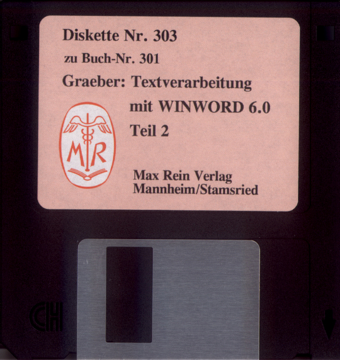Diskette zu Buch 301 - Textverarbeitung mit Winword 6.0 - Teil 2
