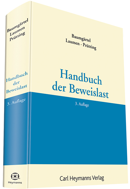 Handbuch der der Beweislast - 
