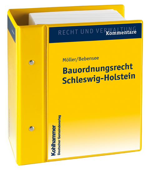 Bauordnungsrecht Schleswig-Holstein - Gerd M&ouml;ller, Jens Bebensee, Heinz Domning