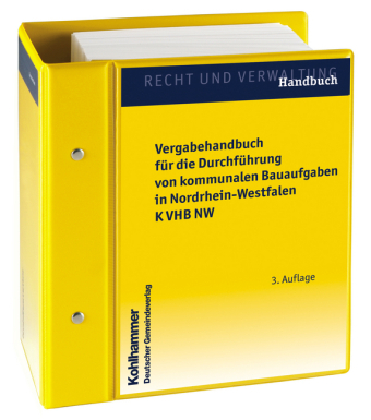 Vergabehandbuch f&uuml;r die Durchf&uuml;hrung von kommunalen Bauaufgaben in Nordrhein-Westfalen