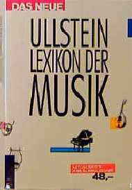 Das neue Ullstein Lexikon der Musik