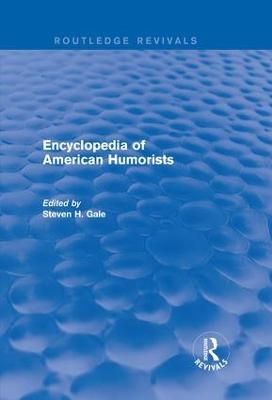 Encyclopedia of American Humorists - 