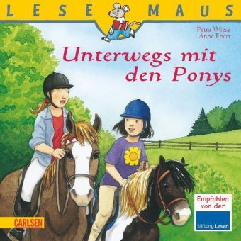 LESEMAUS, Band 37: Unterwegs mit den Ponys - Petra Wiese