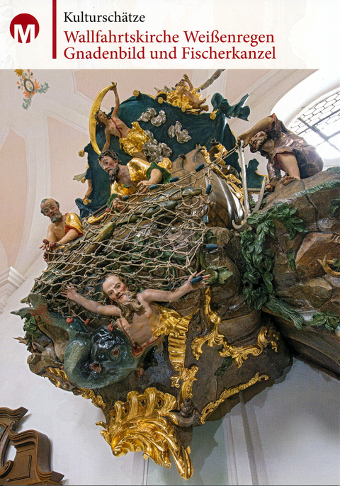 Wallfahrtskirche Wei&szlig;enregen. Gnadenbild und Fischerkanzel - Peter Morsbach