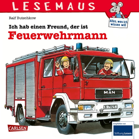 LESEMAUS 93: Ich hab einen Freund, der ist Feuerwehrmann - Ralf Butschkow