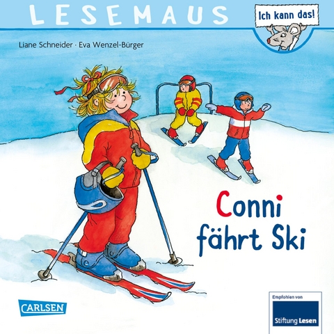 LESEMAUS 22: Conni f&auml;hrt Ski - Liane Schneider