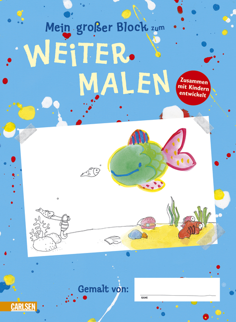 Mein gro&szlig;er Block zum Weitermalen