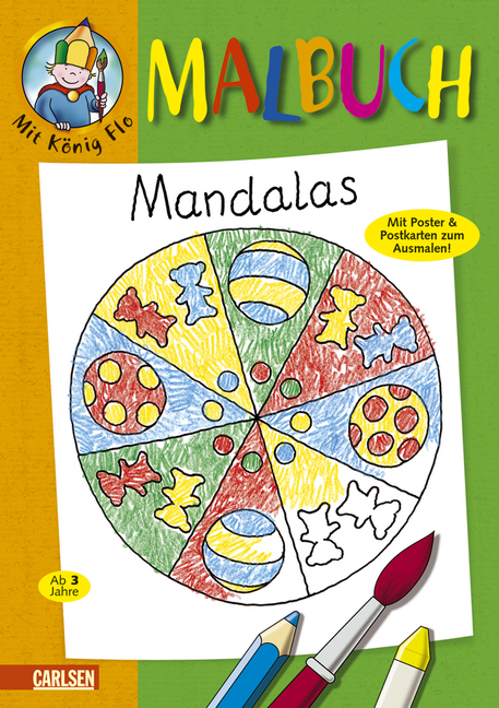 Mal- und Spielbuch mit K&ouml;nig Flo, Band 11: Mandalas