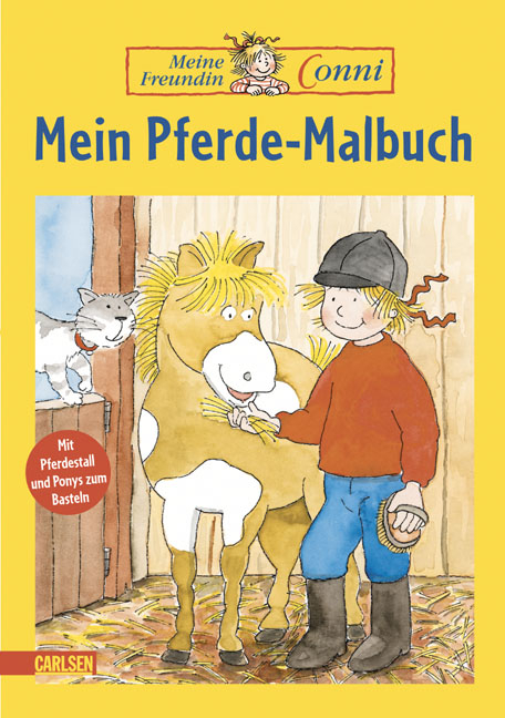 Mein Pferde-Malbuch