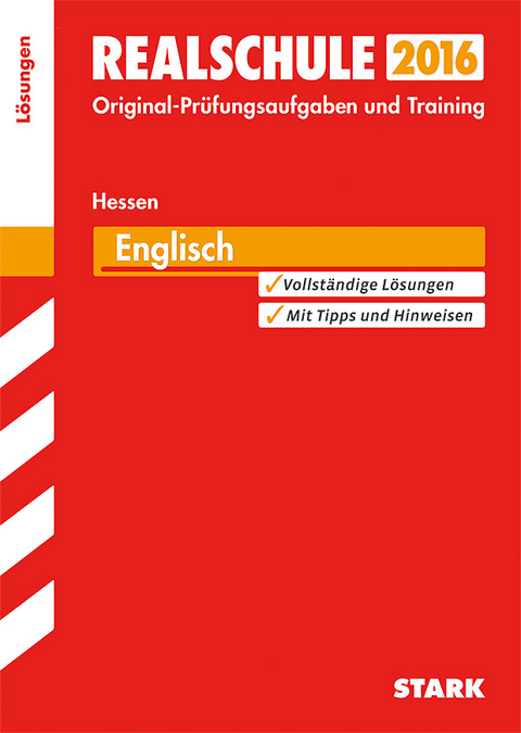 Abschlusspr&uuml;fung Realschule Hessen - Englisch L&ouml;sungsheft - Brigitte Katzer, Gerhard Philipp, Anita Eschborn
