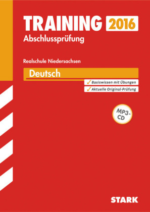 Training Abschlusspr&uuml;fung Realschule Niedersachsen - Deutsch m. CD - Marion von der Kammer, Frank St&ouml;ber