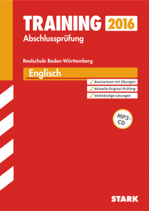 Training Abschlussprüfung Realschule Baden-Württemberg - Englisch mit CD