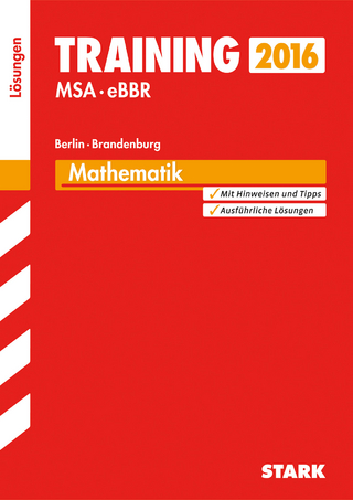 Training Mittlerer Schulabschluss Berlin/Brandenburg - Mathematik LSG