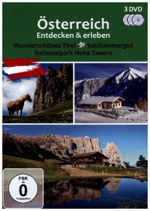 Der Reisef&uuml;hrer: &Ouml;sterreich entdecken und erleben, 3 DVDs