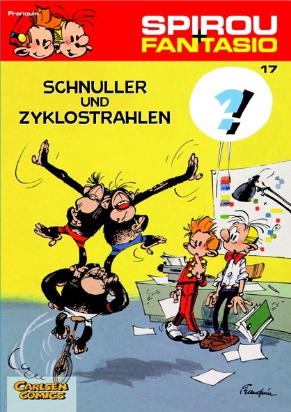 Spirou und Fantasio 17: Schnuller und Zyklostrahlen - Andr&eacute; Franquin