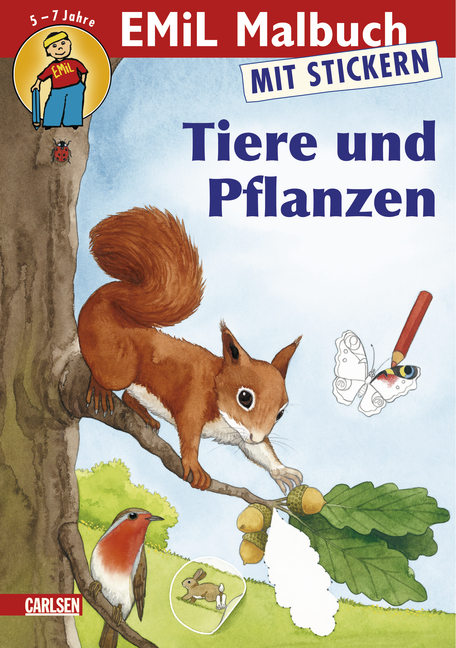 Mal- und Mitmachbuch, Band 1: Tiere und Pflanzen - Nele Banser