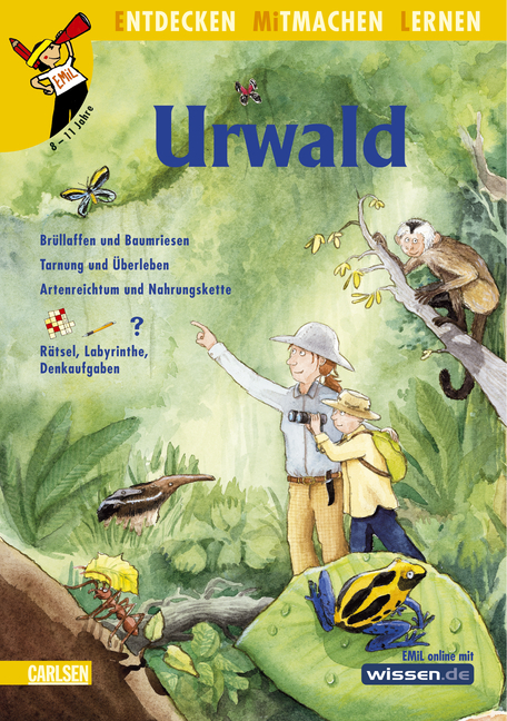 Sach- und Mitmachbuch, Band 12: Urwald - Isabelle Erler